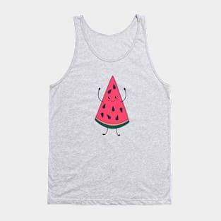 Watermelon character Tank Top